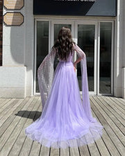 Formal Prom Dress Purple