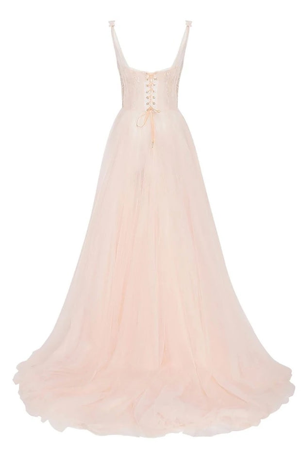 Nude Princess Gown