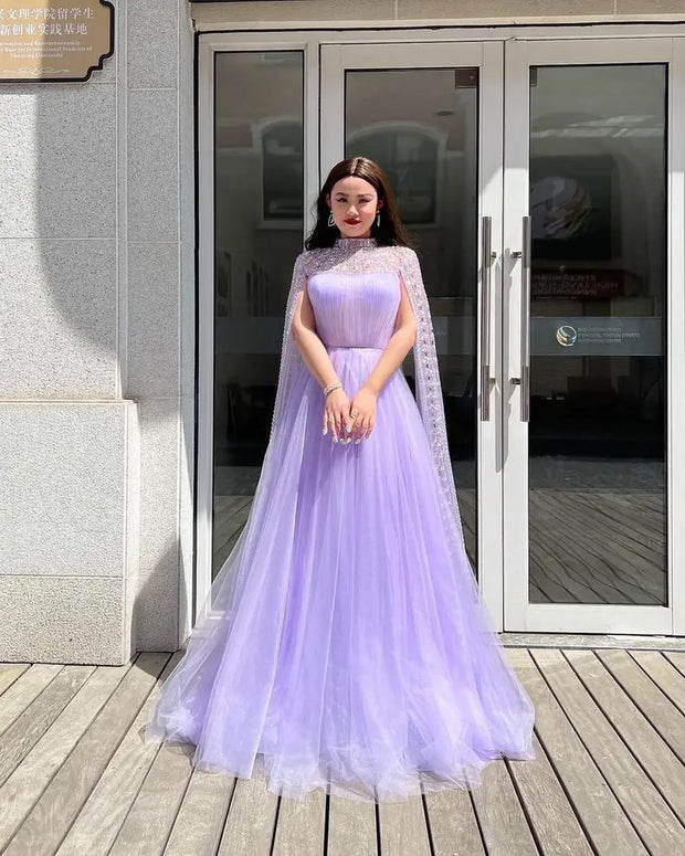 Formal Prom Dress Purple